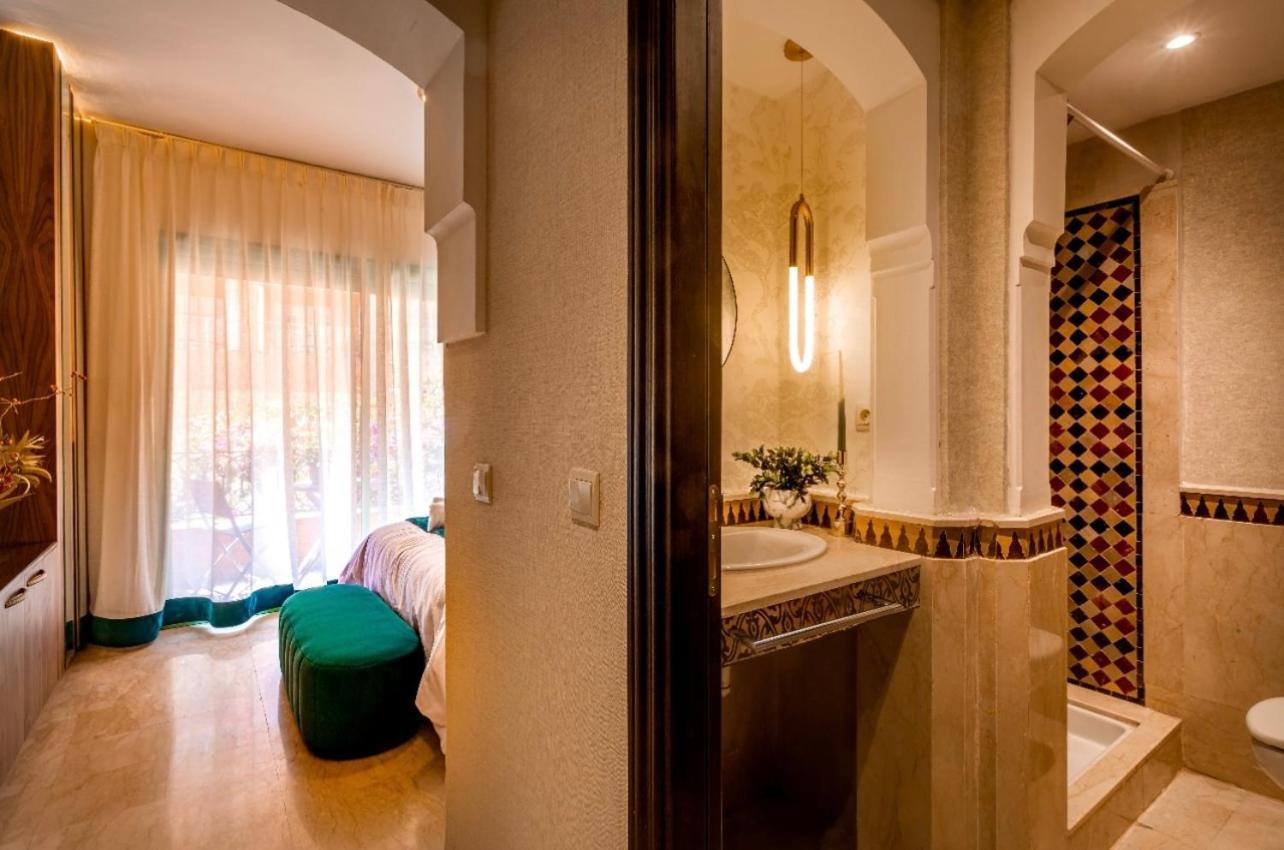 Logement De Luxe Avec Piscine, Hivernage Marrakesch Exterior foto