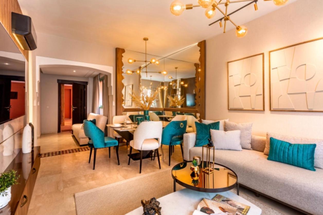 Logement De Luxe Avec Piscine, Hivernage Marrakesch Exterior foto