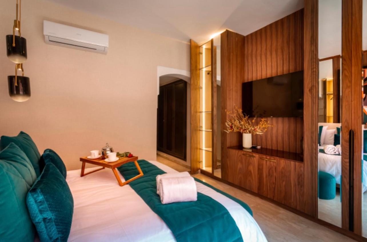 Logement De Luxe Avec Piscine, Hivernage Marrakesch Exterior foto